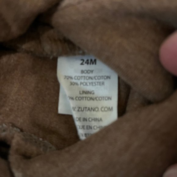 Zutano Fleece Gripper Baby Bootie (24 month) - Picture 4 of 5